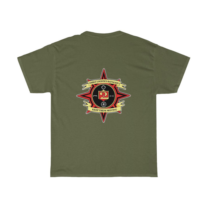 Combat Logistics Battalion 2 (CLB-2) Unit Logo T-Shirts | USMC | Marine Corps