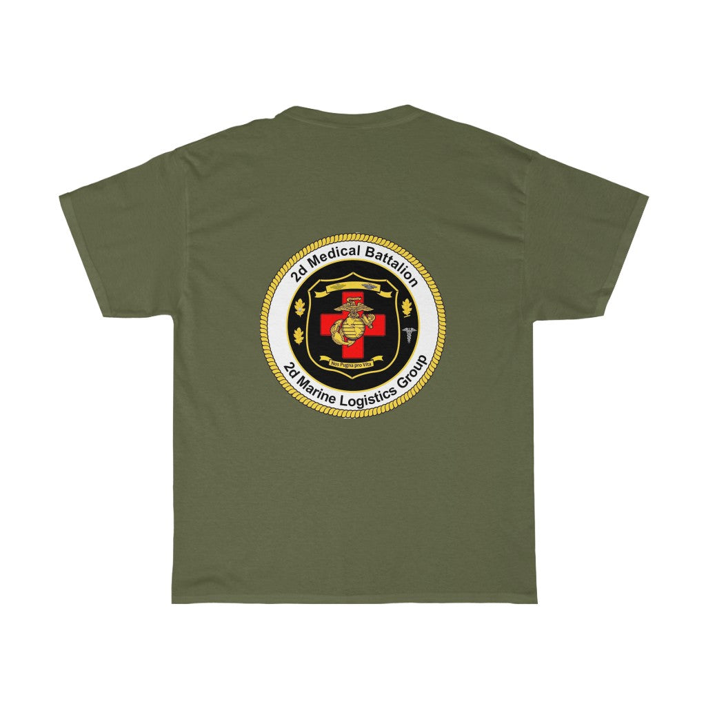 2d Medical Battalion CLR-25 Logo T-Shirts – Jarhead Shirts