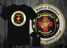 Load image into Gallery viewer, 2d Medical Battalion CLR-25 Logo T-Shirts
