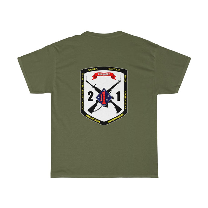 2d Battalion 1st Marines Logo T-Shirts