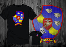 Load image into Gallery viewer, 3d Light Armored Reconnaissance Battalion (LAR) Logo T-Shirts
