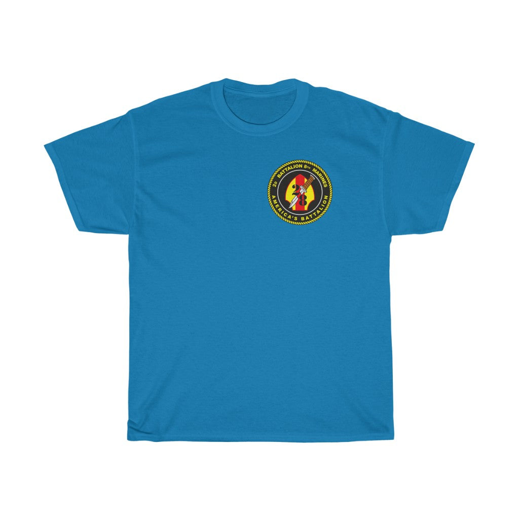 2d Battalion 8th Marines (2nd BN 8th Mar V28) Logo T-Shirts