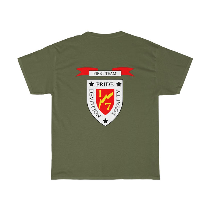 1st Battalion 7th Marines Logo T-Shirts