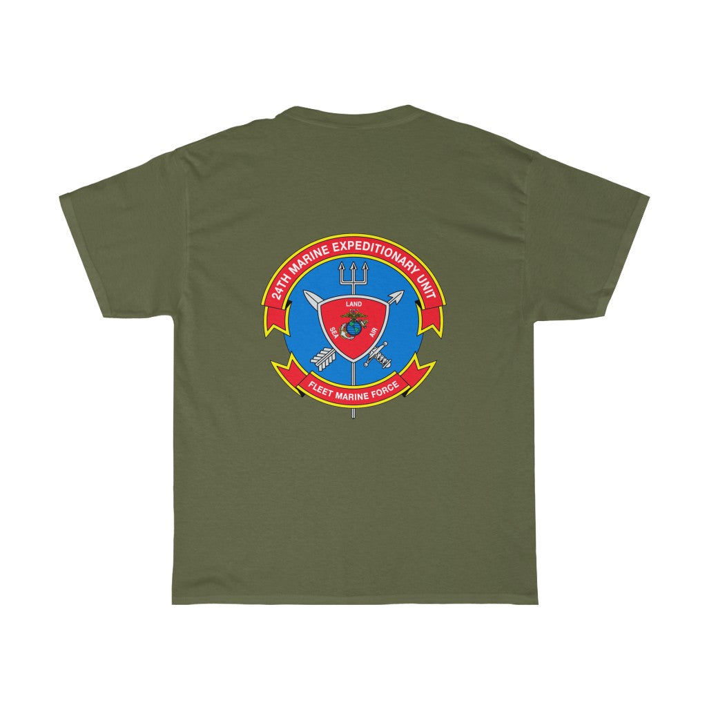 【MAISON MINED】24SS★ EMBLEM GATHER HALF T Maison MIHARA YASUHIRO Sunfaded Tee Green -FASCINATE