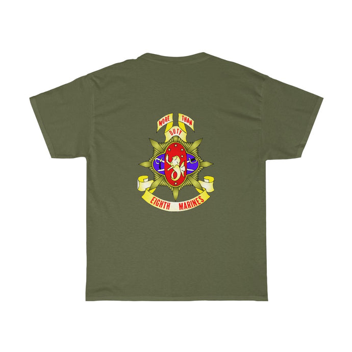 HqCo 8th Marines REGT Logo T-Shirts