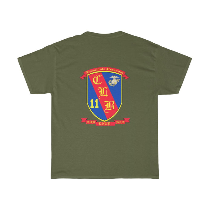 Combat Logistics Battalion 11 (CLB-11) Logo T-Shirts