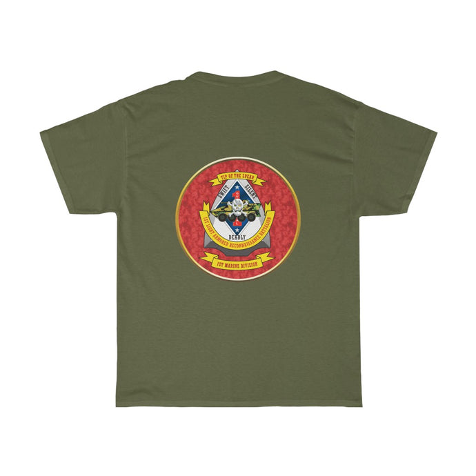 1st Light Armored Reconnaissance Battalion (LAR) Logo T-Shirts