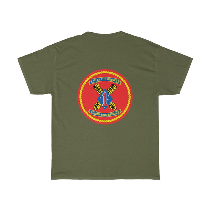 1st Battalion 11th Marines Logo T-Shirts